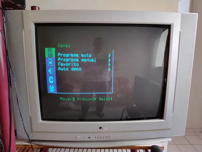  TV LG televisão Tubo 29"polegadas controle 