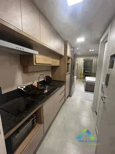 ALUGA-SE APARTAMENTO MOBILIADO 25m² | CONDOMÍNIO LUME