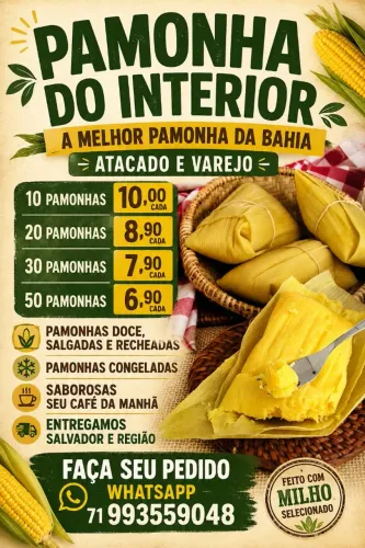 Pamonhas do interior