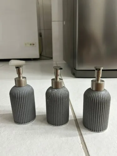 KIT DE SABONETEIRA PARA SABONETE LIQUIDO 3 UNI