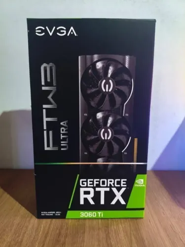 PLACA DE VIDEO RTX3060Ti 8Gb EVGA triple fan
