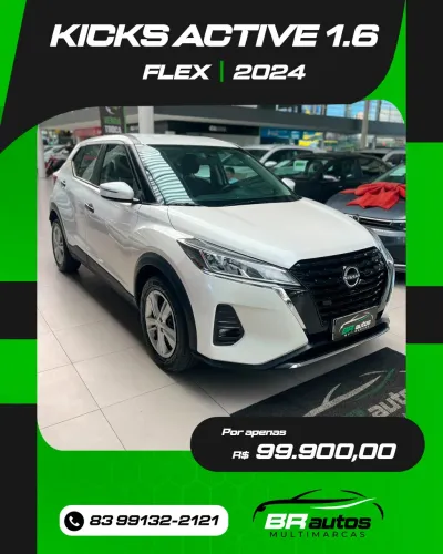 Nissan Kicks Active 1.6 16V Flex Aut. 2024