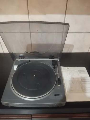 Vitrola toca disco vinil aiwa raridade vintage 