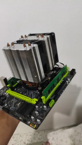 Kit- Placa mãe + processador + memória + cooler