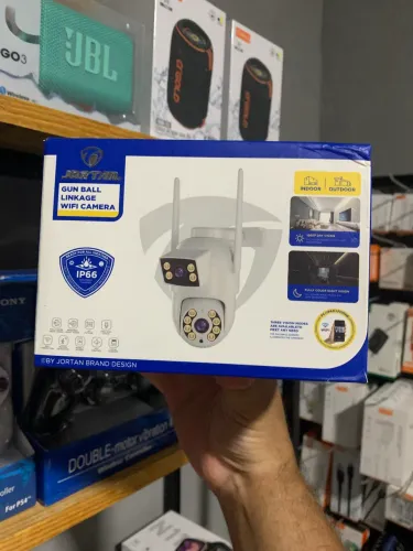 Câmera de Segurança Wi-Fi Lente Dupla
