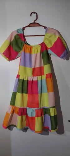 Vestido Infantil Junino