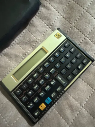 calculadora financeira HP 12C Gold