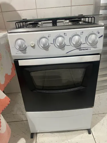 FOGÃO FUNCIONANDO TUDO (ENTREGO)