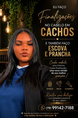Trabalho com cachos e o liso perfeito?