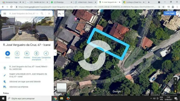 Área à venda, 664 m² por R$ 950.000,00 - Icaraí - Niterói/RJ