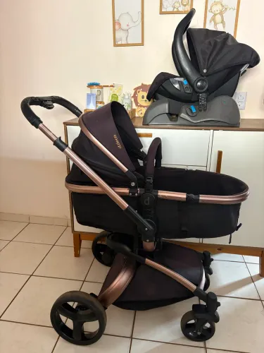 Carrinho de bebê completo Dzieco Vulkan 360 