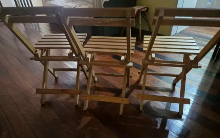 Cadeira Dobrável ( tipo bar )
