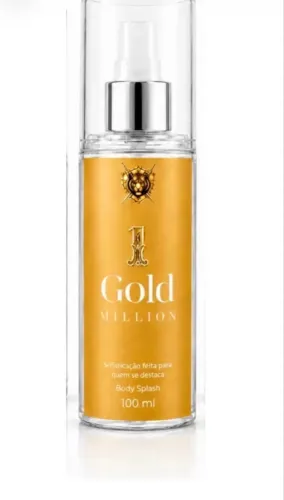 Gold Million 100ml Masculino - Fixacao 12h - Pronta Entrega BH