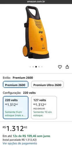 Lavadora de alta pressão WAP premium