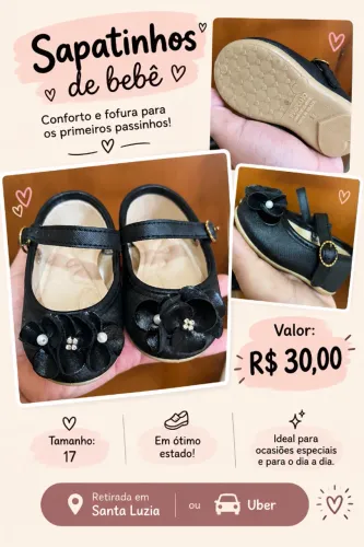 Sapatilha para Bebê Pimpolho