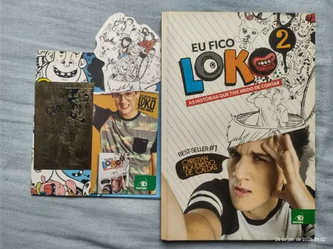Livro Eu Fico Loko 2 + Brindes exclusivos