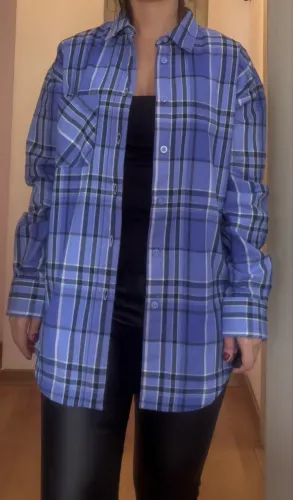 Camisa Xadrez Flanela Azul The North Face
