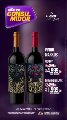 Vinho Merlot Primeira Linha 