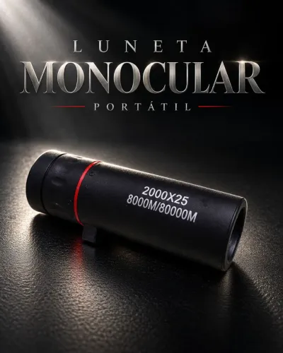 Luneta Monocular para Longas Distâncias