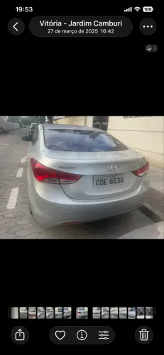 Hyundai Elantra GLS 1.8 16V Aut. 2012