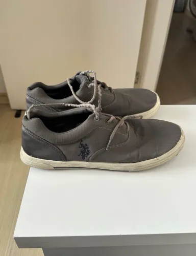 sapatênis polo masculino - tamanho 43