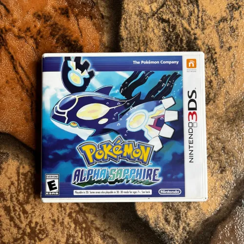 Pokémon Alpha Sapphire - APENAS A CAPA