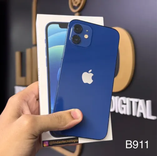LOJA FÍSICA. IPHONE 12 64GB AZUL | TODO ORIGINAL | PREÇO PRA SAIR HOJE
