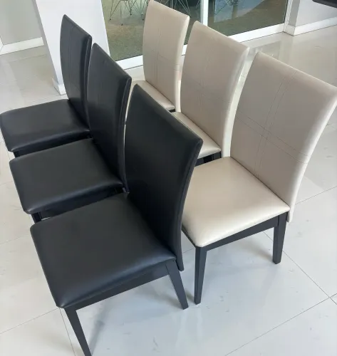 Conjunto de 6 Cadeiras de jantar DUNELLI HOUSE