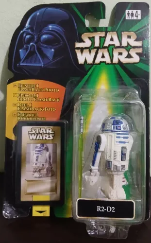 BONECO FIGURA STAR WARS R2-D2 FLASHBACK PHOTO HASBRO