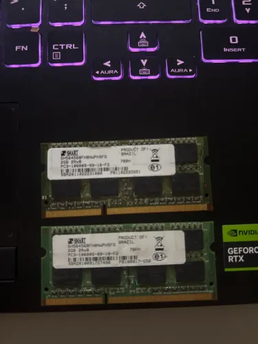 Memória ram ddr3 4Gb 2x4