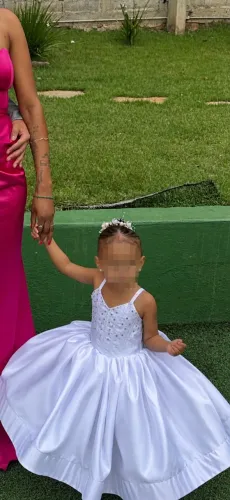 Vestido de noivinha 2 anos
