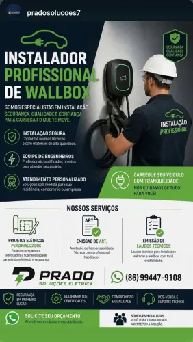 Instalação profissional WALLBOX