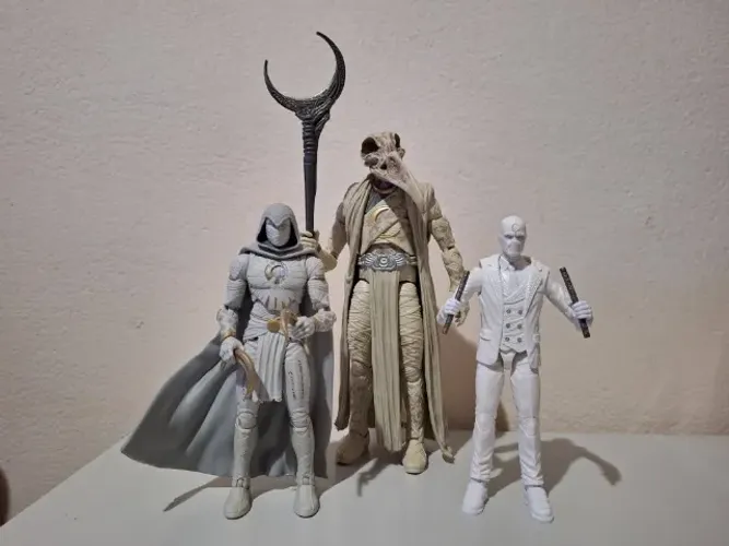 Moon Knight, Mr Knight & Konshu -Marvel Legends