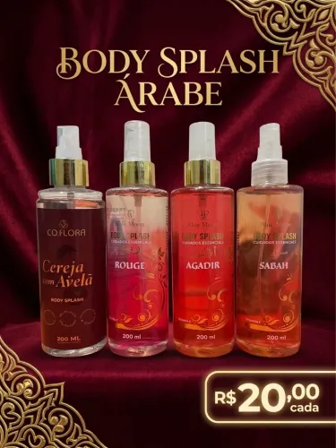 Body splash árabe
