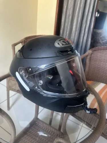CAPACETE KYT TT REVO PRETO FOSCO!