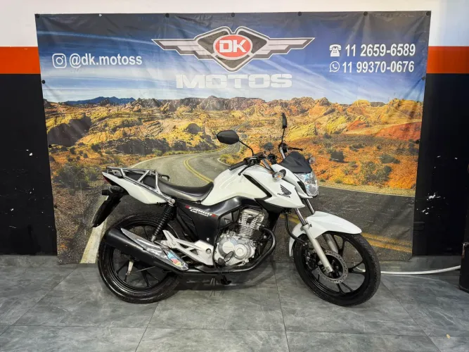 HONDA CG 160 CARGO 2022 BRANCA 