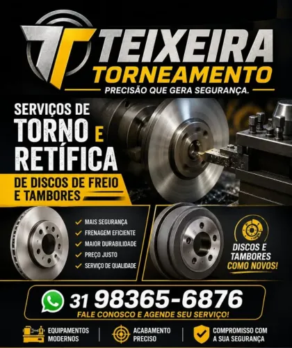 Retifica de discos e tambores