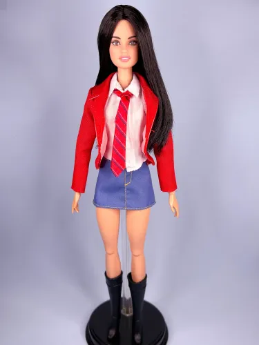 Boneca Barbie Lupita Rebelde RBD Corpo Articulado