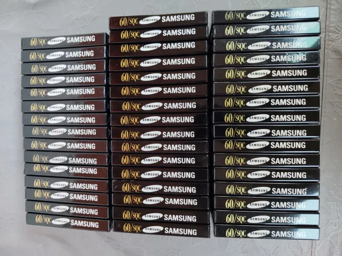 Fita Cassete Samsung sqc-60 minutos - valor unitário (cada)