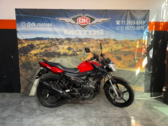 YAMAHA YBR 150 FACTOR ED 2021 VERMELHA