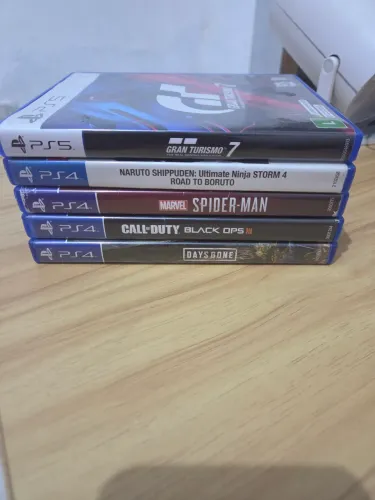 Jogos de ps4 e ps5, eu entrego e aceito cartão