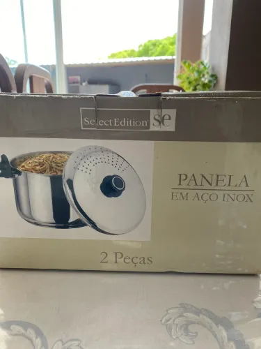 Panela em Aço Inox 