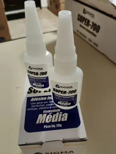 Vendo cola super Bond sigma por 45 reais a caixa com 10 unidades de 20ml p/ vir retirar 