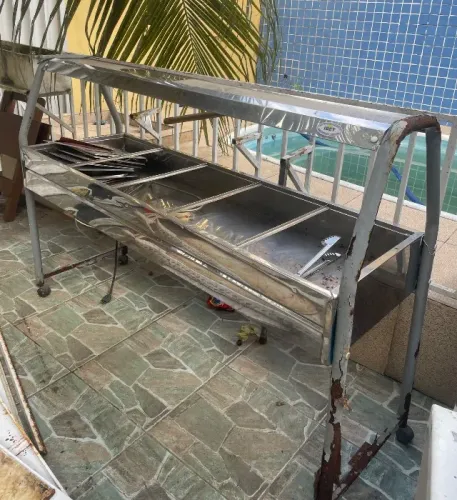 Self service pista quente 12 cubas