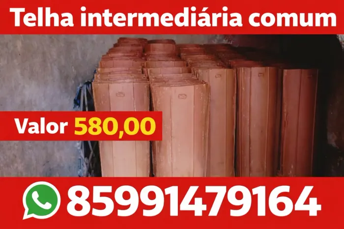 Telha intermediária comum