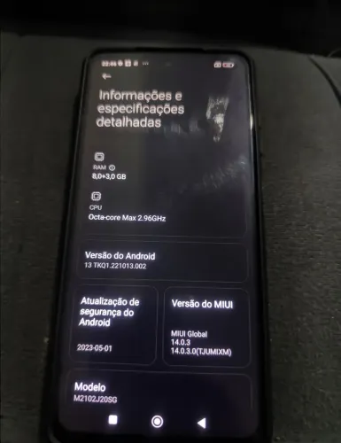 Poço x3 pro 256gb
