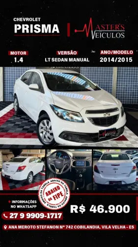 Chevrolet Prisma Sed. LT 1.4 8V Flexpower 4P 2015