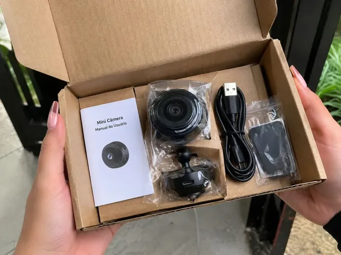 Kit câmera de segurança Wi-fi A9 Full Hd