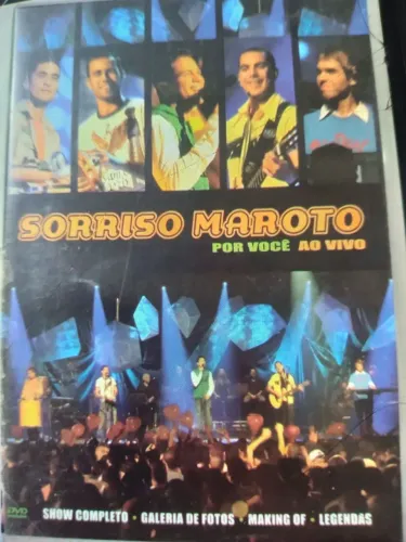 DVD Sorriso maroto ao vivo original