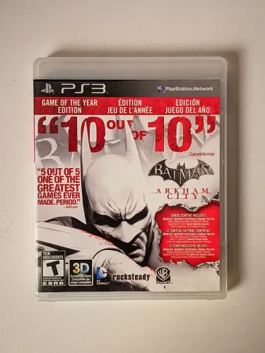 Batman Arkham City PS3 Original Completo